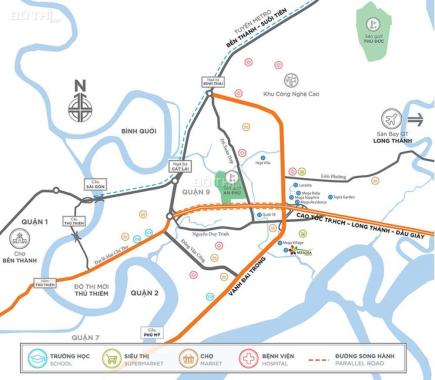Nhà phố Melosa Khang Điền sắp mở bán block C mới diện tích 5x17m. Giá bán 3,4 tỷ/căn