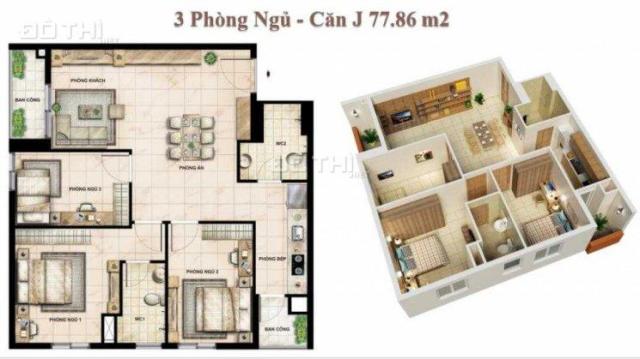 Chỉ 75 triệu dọn vào ở ngay căn hộ 50m2, hoàn thiện nội thất, gần Aeon Mall Bình Tân