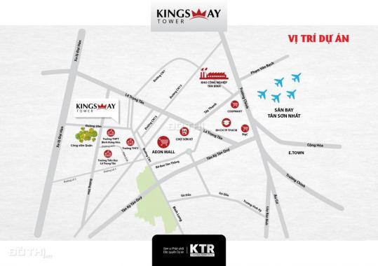 Khu căn hộ Kingsway ngay Aeon Mall Tân Phú, chỉ 868tr/2pn, trả trước 15%, CĐT: 0939.760.068