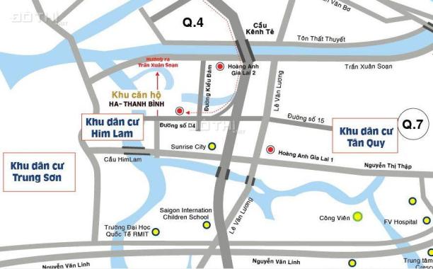 Bán gấp căn hộ Hoàng Anh Thanh Bình lầu 17 view nhìn về Him Lam giá chỉ 2.25 tỷ - 090 696 83 63