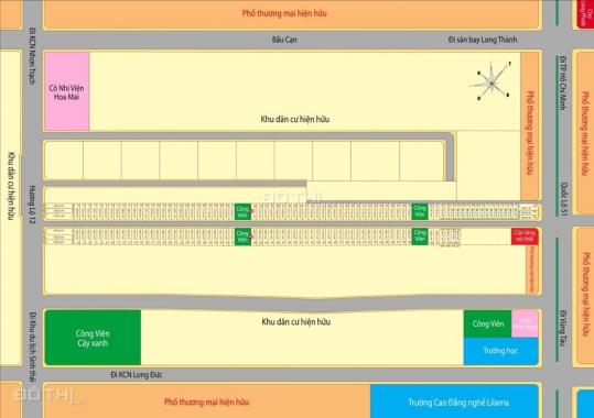 Bán đất nền mặt tiền Quốc Lộ 51, Xã Long Phước, Huyện Long Thành, Đồng Nai