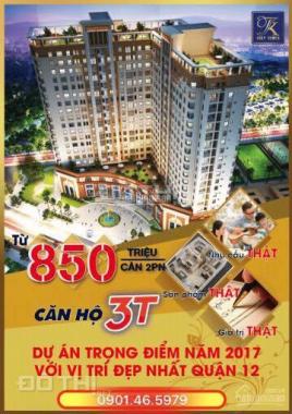 Mở bán căn hộ cao cấp tô Ký Tower giá chỉ: 850 triệu/căn, dự án ở gđ đầu cơ hội đầu tư sinh lời