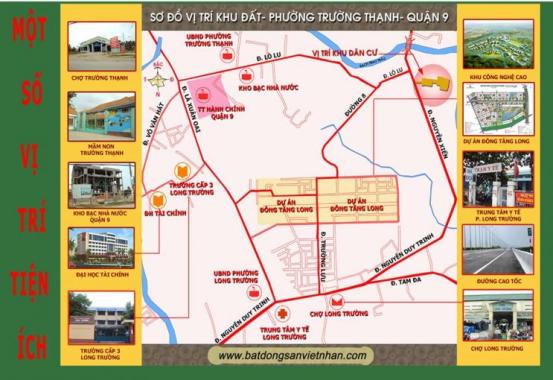 Bán dự án KDC Việt Nhân MT Nguyễn Xiển, Q9 (Việt Nhân Villa Riverside)