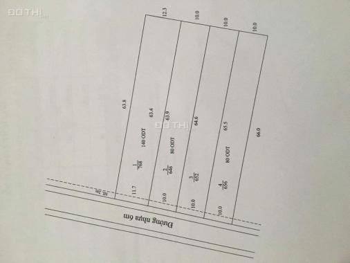 Bán lô đất 1,9 tr/m2 P. Tương Bình Hiệp, Thủ Dầu Một, Bình Dương, đường nhựa 6m