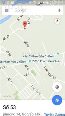 Phòng trọ 18m2 có gác & kệ bếp ngã 3 Phạm Văn Chiêu, đường Số 53, P14, Gò Vấp