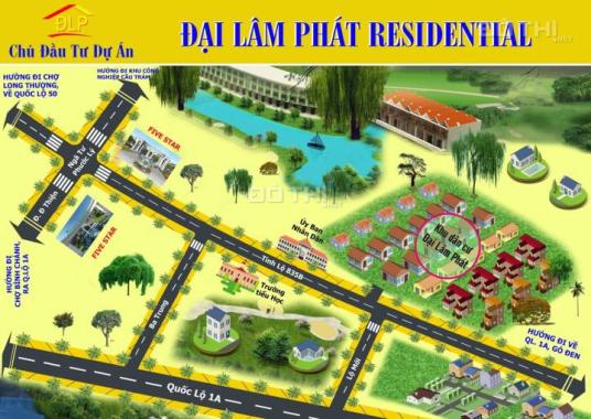 Mở bán khai trương đất nền dự án mới – KDC nhà phố Đại Lâm Phát Residential - mặt tiền TL 835B