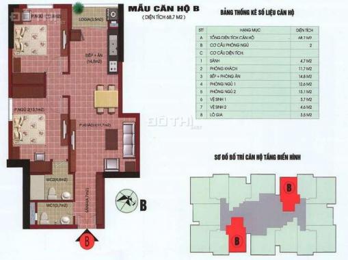 Bán chung cư 143 Trần Phú, SDU Tower nhận nhà luôn, giá từ 950 triệu