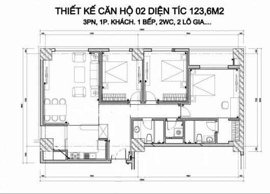 Chính chủ bán căn hộ chung cư Dương Nội 123m2, giá chỉ 1,877 tỷ