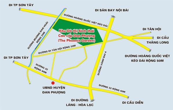 Sắp mở bán biệt thự nghỉ dưỡng The Phoenix Garden 200m. LH 0912850678