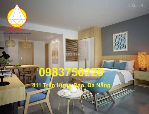 Cho thuê căn hộ bên bờ biển Phạm Văn Đồng, Đà Nẵng giá chỉ 9tr/tháng