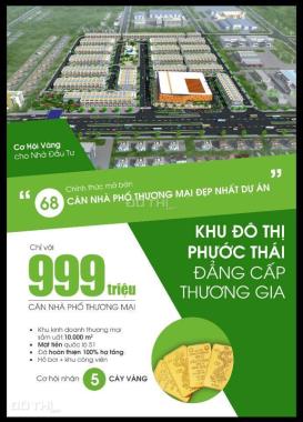 Hot TT 30% sở hữu nhà phố tại TP.Biên Hòa – Đồng Nai. Cơ hội vàng cho nhà đầu tư