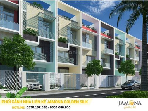 Bán nhà phố liên kế dự án cao cấp Jamona Golden Silk đường Bùi Văn Ba, Q7 ven sông