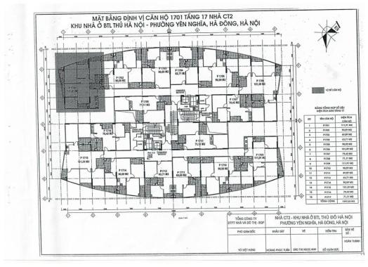 Chủ nhà bán căn 10.10 CT2 Yên Nghĩa 90m2, 3 PN, 2WC. LH: 0989218798