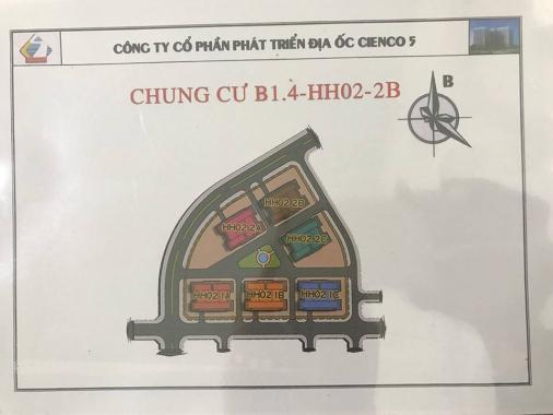 Chính chủ cần bán căn Hộ 1202 Chung cư Thanh Hà Cienco 5