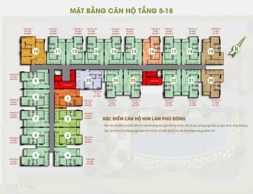Suất nội bộ 39 căn view đẹp dự án Him Lam Phú Đông. LH CĐT 096.3456.837