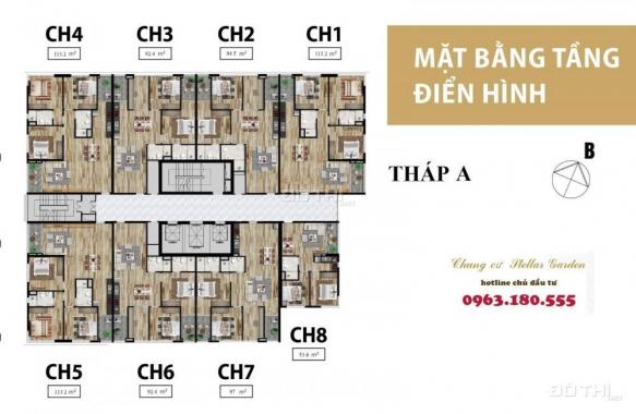 Bán căn hộ chung cư tại dự án Stellar Palace 35 Lê Văn Thiêm - Diện tích 53,2 - 91,7 - 112,2 m2