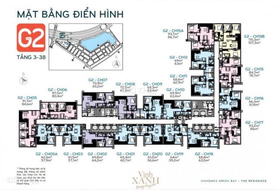 Vinhomes Green Bay Mễ Trì ưu đãi giảm 4tr/m chỉ còn 31tr/m2, giá 1.3 tỷ/ căn. Hotline 0906819565