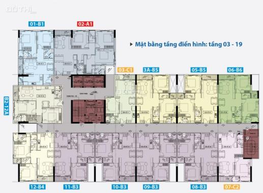 Bán căn hộ Carillon 5 Tân Phú, giá chỉ 988tr/ căn, tặng 2 năm phí quản lý. LH: 0936745479