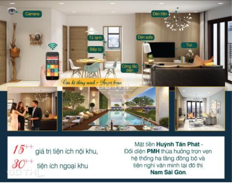Bán căn hộ MT Huỳnh Tấn Phát đối diện PMH giá 1.8 tỷ, 2PN nhận ngay xe tay ga
