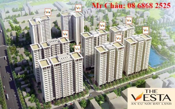 Bán căn hộ chung cư tại dự án The Vesta, Hà Đông, Hà Nội diện tích 66m2 giá 14 triệu/m²