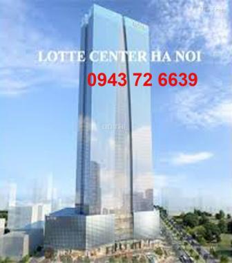 Cho thuê văn phòng hạng A tòa nhà Lotte Centre 54 Liễu Giai, Ba Đình, Hà Nội, lh 0943726639