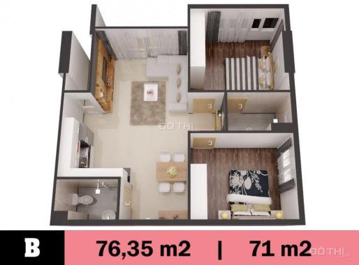 Bán căn hộ chung cư tại dự án Kingsway Tower, Bình Tân, Hồ Chí Minh diện tích 76m2 giá 16 triệu/m²