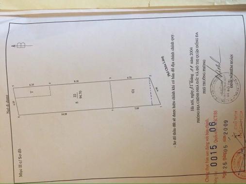 Bán nhà mặt phố đường Láng, sổ đỏ chính chủ 95m2, cấp 4, giá 21 tỷ