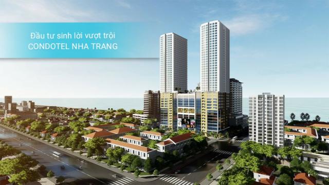 Condotel Gold Coast Nha Trang view biển 100% sổ hồng vĩnh viễn đầu tư siêu lợi nhuận