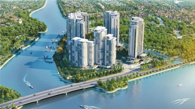 Bán lỗ gấp căn hộ Đảo Kim Cương giá rẻ 131m2, tháp Brilliant, tầng 14, view hồ bơi và khu BT Q2