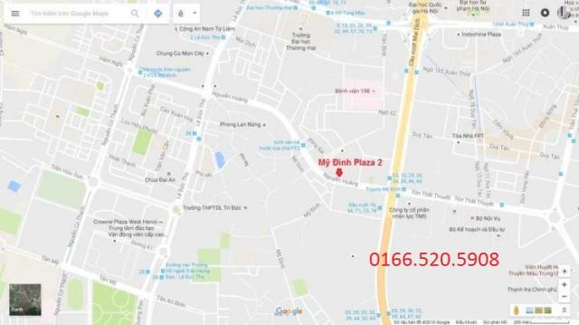 Ra mắt Mỹ Đình Plaza 2, mặt đường Nguyễn Hoàng, Nam Từ Liêm, Hà Nội, từ 27tr/m2. 0166.520.5908