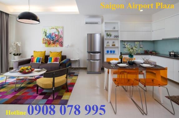 Bán CHCC Saigon Airport Plaza, 94 m2, view sân vườn. Hotline CĐT 0908 078 995