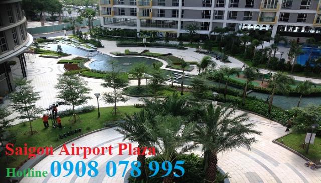 Bán CH 2PN Saigon Airport Plazam giá cực rẻ chỉ 3,7 tỷ. Hotline CĐT 0908 078 995