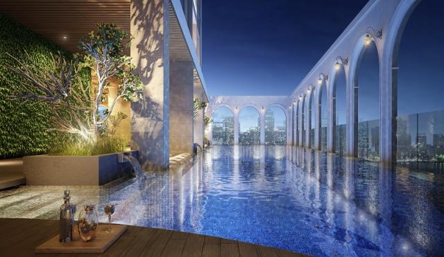 Căn hộ Penthouse tầng 32 dự án Lucky Palace trung tâm Q6, DT 164m2 giá 5,9 tỷ. LH: 0906626486