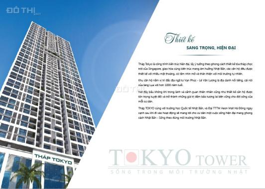 Chung cư cao cấp Hà Đông Tokyo Tower đã cất nóc, giá chỉ từ 19tr/m2