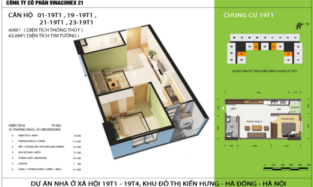 Cơ hội mua dự án nhà ở xã hội Lucky House Kiến Hưng, Hà Đông chỉ 50 triệu, vay 70% LS 4,8%/năm