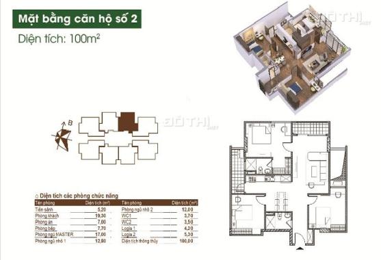 Công bố bảng hàng toà T3 căn hộ cao cấp chung cư Green Park CT15 Việt Hưng - Long Biên