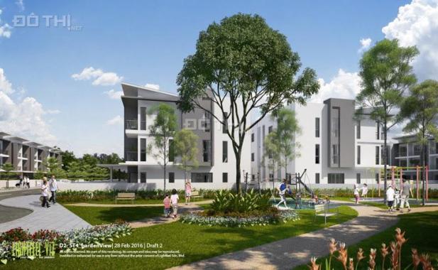 Bán nhà liền kề ST4 Gamuda, hướng Tây Bắc 112m2. View rất thoáng