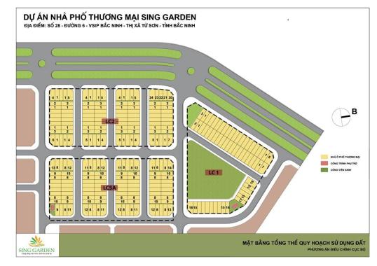Giới thiệu dự án Sing Garden- nhà phố thương mại tại KCN và đô thị VSIP