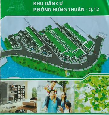 Đất nền Nguyễn Văn Qúa- Q. 12, 90m2 dự án 1/500 View Kênh Tham Lương