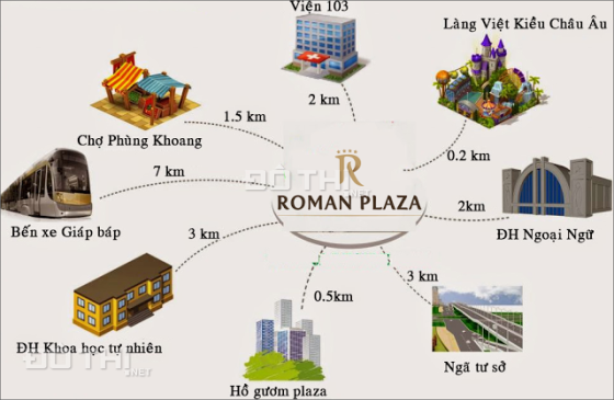 Roman Plaza Hải Phát Đại Mỗ – Nam Từ Liêm- Hà Nội