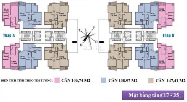 Chủ đầu tư HUD mở bán căn hộ 3 phòng ngủ tại tòa chung cư New Skyline Văn Quán, Hà Đông