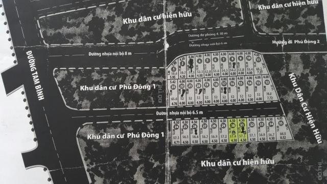 Bán đất thổ cư 100% tại khu nhà ở Phú Đông ngay đường Tam Bình - Tô Ngọc Vân. LH: 0981 891.592