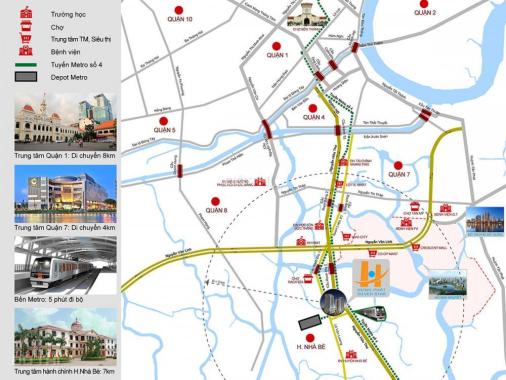 Bán căn hộ Hưng Phát chỉ 1.8 tỷ mới 100% mặt tiền Nguyễn Hữu Thọ. LH: 0938-33737