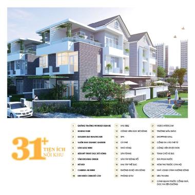 Biệt thự Q7, DT 140m2, xay hoàn hiện ngoài thô trong, bán giá 8ty, có SĐR, SHR