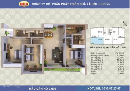 Mua căn hộ chung cư A1CT2 Tây Nam Linh Đàm, ký hợp đồng trực tiếp chủ đầu tư HUD, nhận nhà ở ngay