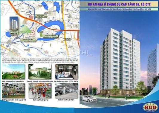 HUD 6 mở bán đợt cuối các căn hộ còn lại tại dự án chung cư D2CT2 Tây Nam Linh Đàm