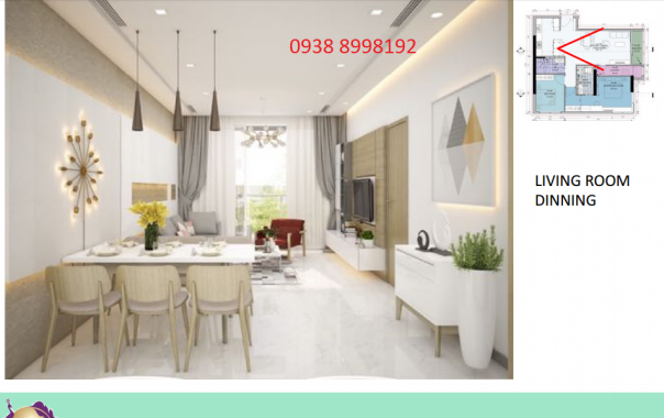 PKD Sunwah Pearl – căn hộ cao cấp Bình Thạnh- Giá 45 triệu/m2- 093 8998192