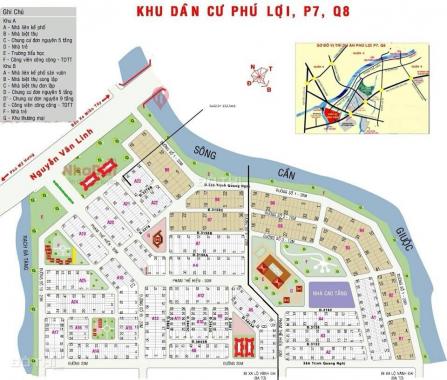 Giảm giá 10% đất nền tại kdc Phú Lợi Hai Thành, P7, Q8. Lh: Công ty bđs Thiện An (kdc Phú Lợi)