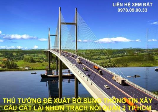 ĐT lợi nhuận cao vốn chỉ từ 595tr/nền đất TC MT Phan Văn Đáng, Nhơn Trạch, Đồng Nai cách phà 1km