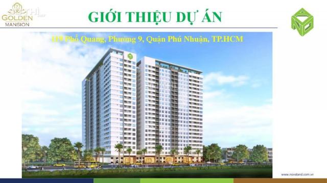 Căn hộ Golden Mansion – Ưu đãi lớn, tặng 20 năm phí quản lý 350 triệu